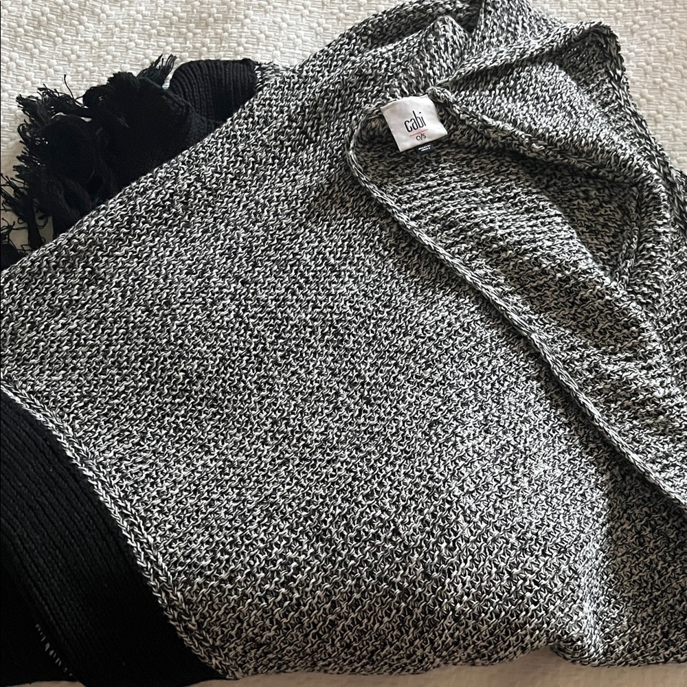CAbi Knit Shawl perfect for travel!